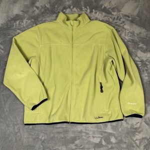 L.L.Bean Polartec Full Zip Fleece Jacket Women's XL